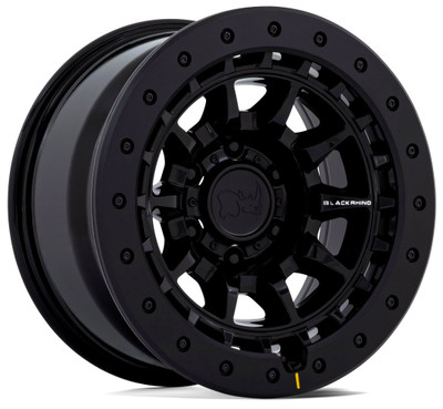 17X8.5 Black Rhino BR016 Tusk Gloss Black 6x135 0mm