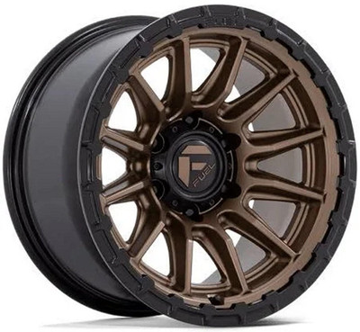 Fuel Off-Road Wheels 20x10 Fuel Off-Road Piston Matte Bronze w/ Gloss Black Lip FC866 6x5.5/139.7 -18mm Fuel Off-Road Wheels 20x10 Fuel Off-Road Piston Matte Bronze w/ Gloss Black Lip FC866 6x5.5/139.7 -18mm