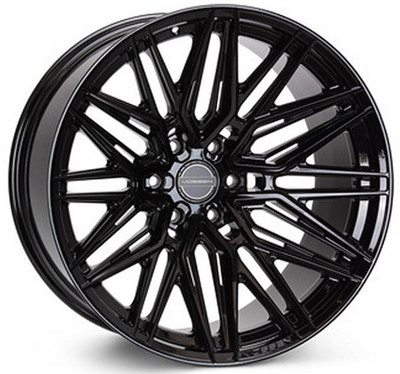 Vossen Wheels 22x9.5 Vossen HF6-5 Gloss Black (Hybrid Forged) (Deep Concave) 6x5.5/139.7 30mm Vossen Wheels 22x9.5 Vossen HF6-5 Gloss Black (Hybrid Forged) (Deep Concave) 6x5.5/139.7 30mm