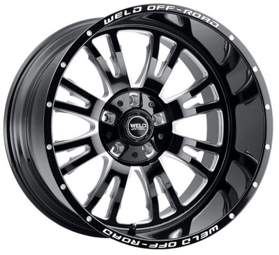 Weld Off-Road Wheels (Special Pricing) 20x10 Weld Off-Road Slingblade W158 Gloss Black Milled (Rotary Forged) 8x180 -19mm Weld Off-Road Wheels (Special Pricing) 20x10 Weld Off-Road Slingblade W158 Gloss Black Milled (Rotary Forged) 8x180 -19mm
