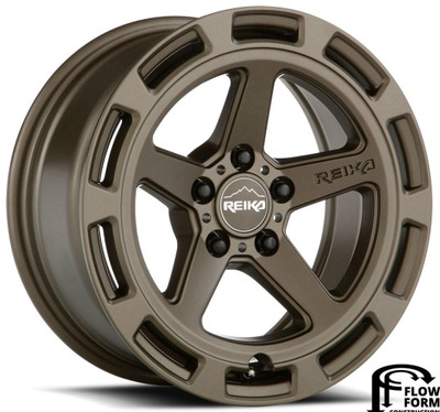 Reika Wheels 17x7 Reika R20 Teton Bronze 5x100 15mm Reika Wheels 17x7 Reika R20 Teton Bronze 5x100 15mm
