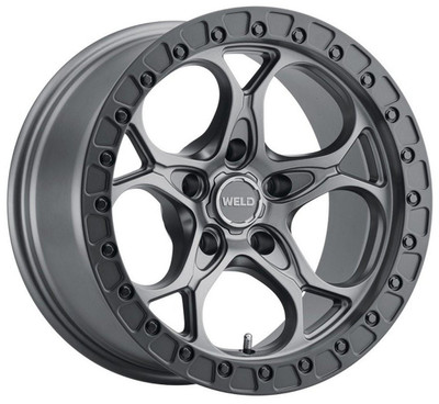 Weld Off-Road Wheels (Special Pricing) 20x10 Weld Off-Road Ledge W107 Satin Gunmetal w/ Satin Black Lip (Rotary Forged) 5x5/127 -18mm Weld Off-Road Wheels (Special Pricing) 20x10 Weld Off-Road Ledge W107 Satin Gunmetal w/ Satin Black Lip (Rotary Forged) 5x5/127 -18mm
