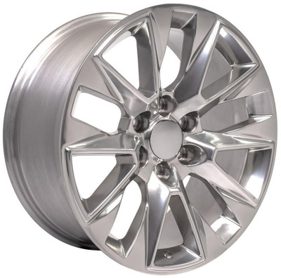 OE Replica Wheels 20x9 OE Replica Chevrolet Silverado LTZ CV26 Polished 6x5.5/139.7 28mm OE Replica Wheels 20x9 OE Replica Chevrolet Silverado LTZ CV26 Polished 6x5.5/139.7 28mm