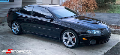 18x8.5 5x120 40mm 235/40/18 | 18x9.5 5x120 45mm 265/35/18 | 2004 Pontiac GTO 18x8.5 5x120 40mm 235/40/18 | 18x9.5 5x120 45mm 265/35/18 | 2004 Pontiac GTO