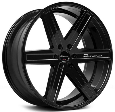 Giovanna Wheels 24x10 Giovanna Dramuno-6 Gloss Black 6x5.5/139.7 20mm* 