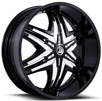 Diablo Wheels 30x10 Diablo Elite Black w/ Chrome Inserts (CUSTOM 2-3 weeks)* Diablo Wheels 30x10 Diablo Elite Black w/ Chrome Inserts (CUSTOM 2-3 weeks)*