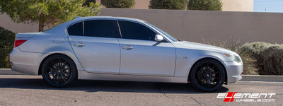  20x9 5x120 20mm 245/35/20 | 20x10 5x120 20mm 275/30/20 | 2004 BMW 525i 