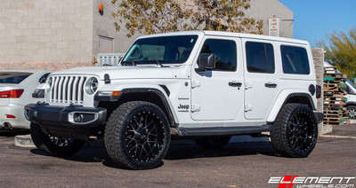  22x10 5x127 -18mm 33/12.50/22 | 2020 Jeep Wrangler JL Rubicon 