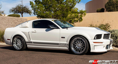  20x9 5x114.3 30mm 255/35/20 | 20x10.5 5x114.3 285/30/20 | 2007 Ford Mustang GT Shelby 