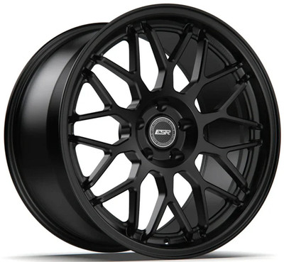 18x9.5 ESR AP1 Satin Black (Flow Form) 5x115 35mm (CUSTOM)