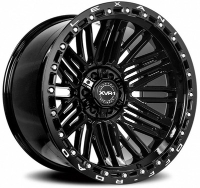 22x12 Lexani Off-Road Kobra Gloss Black (* May Require Trimming) 5x5/127 5x5.5/139.7 -44mm