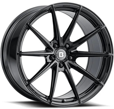 20X9 Brada CX1 Gloss Black (Rotary Forged) (Semi Concave) (CUSTOM) 