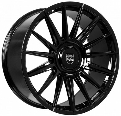 22x9 Lexani Lotus XL Gloss Black (CUSTOM) 22x9 Lexani Lotus XL Gloss Black (CUSTOM)