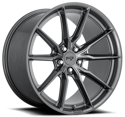 18x8 Niche Rainier Matte Anthracite M239 5x4.5/114.3 25mm 18x8 Niche Rainier Matte Anthracite M239 5x4.5/114.3 25mm