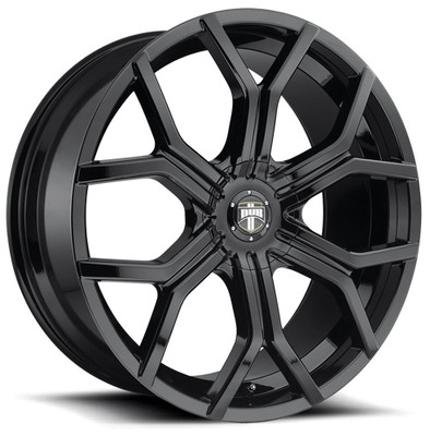 24x9.5 DUB Royalty Gloss Black S208 6x135 6x5.5/139.7 30mm 24x9.5 DUB Royalty Gloss Black S208 6x135 6x5.5/139.7 30mm