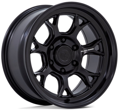 17X8.5 Black Rhino BR017 Estosha Matte Black 6x5.5/139.7 -10mm