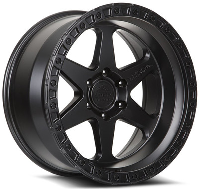 17x9 Lock Off-Road Olympus Matte Black 6x5.5/139.7 -35mm