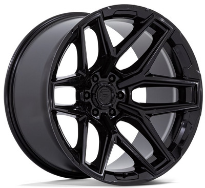 20X9 Fuel Off-Road Flux Gloss Black FC854 8x6.5/165 1mm 20X9 Fuel Off-Road Flux Gloss Black FC854 8x6.5/165 1mm