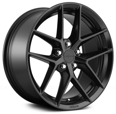 19x8.5 Rotiform FLG Matte Black R134 5x112 45mm 19x8.5 Rotiform FLG Matte Black R134 5x112 45mm