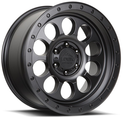 20x9 Lock Off-Road 50CAL Matte Black 6x5.5/139.7 0mm 20x9 Lock Off-Road 50CAL Matte Black 6x5.5/139.7 0mm
