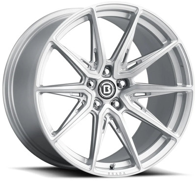 20x10 Brada CX2 Brushed Silver (Rotary Forged) (Deep Concave) (CUSTOM) * 20x10 Brada CX2 Brushed Silver (Rotary Forged) (Deep Concave) (CUSTOM) *
