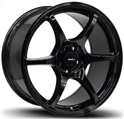 17x8 AVID.1 AV-26 Gloss Black 5x4.5/114.3 35mm 17x8 AVID.1 AV-26 Gloss Black 5x4.5/114.3 35mm