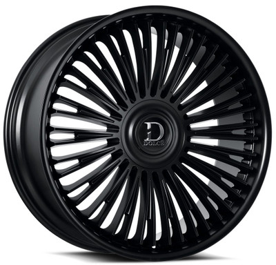 24x10 Dolce Luxury Razzo Gloss Black 25mm (CUSTOM)