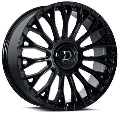 22x9.5 Dolce Luxury Roma Gloss Black 18mm (CUSTOM)