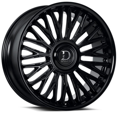 Dolce Luxury Wheels 22x9.5 Dolce Luxury Lusso Gloss Black 6x135 6x5.5/139.7 18mm 