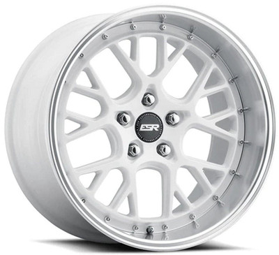 ESR Wheels 18x9.5 ESR CS11 Gloss White (CUSTOM 2-3 weeks) 5x112 22mm 