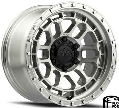 Reika Wheels 17x8.5 Reika R35 Rambler Machined Clear (Flow Formed) 6x120 0mm Reika Wheels 17x8.5 Reika R35 Rambler Machined Clear (Flow Formed) 6x120 0mm