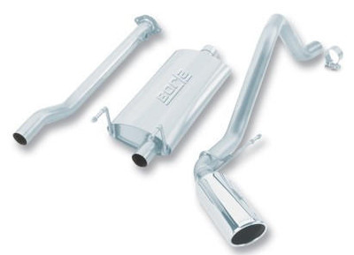 Borla Exhaust Borla 00-04 Toyota Tacoma Pre-Runner 3.4L V6 4WD 2Dr EC/SB SS Catback Truck Side Exit Exhaust 14945 
