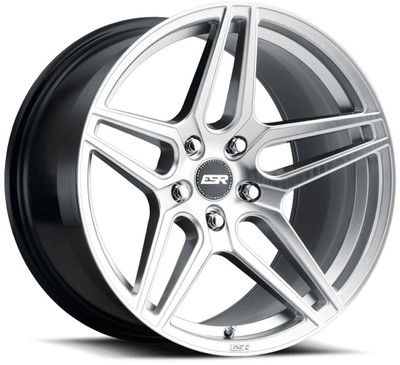 ESR Wheels 18x9.5 ESR RF15 Hyper Silver (Rotary Forged) 5x4.25/108 35mm (CUSTOM) ESR Wheels 18x9.5 ESR RF15 Hyper Silver (Rotary Forged) 5x4.25/108 35mm (CUSTOM)