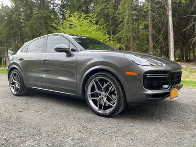 22x10 5x130 45mm 285/35/22 | 22x11.5 5x130 50mm | 2021 Porsche Cayenne Coupe Turbo PSCB/Steel Brakes