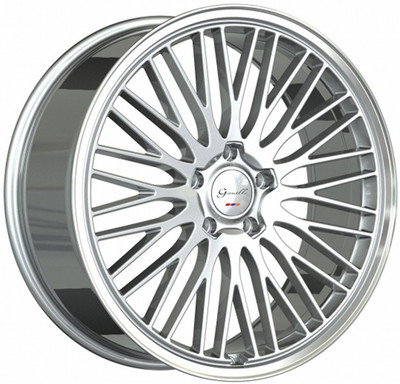 24x10 Gianelle Aria Silver Machined (Flow Formed) (Deep Concave) 6x135/6x5.5/139.7 30mm