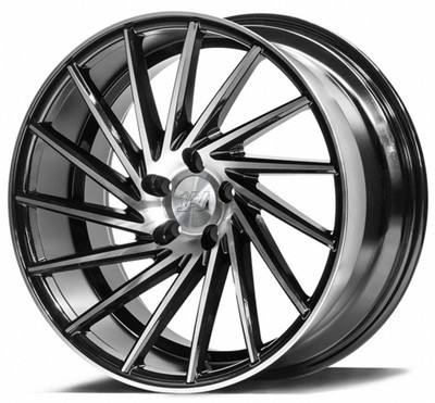 19x8.5 AXE 1AV ZX1 Gloss Black Machined Face 5x110 40mm (CUSTOM)