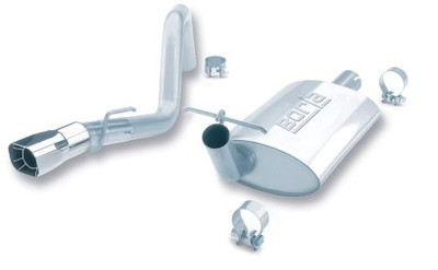 Borla 91-95 Jeep Wrangler YJ 4.0L 6cyl 4WD 2Dr SS Single Rigth Rear Exit Cat-Back Exhaust 14364 Borla 91-95 Jeep Wrangler YJ 4.0L 6cyl 4WD 2Dr SS Single Rigth Rear Exit Cat-Back Exhaust 14364
