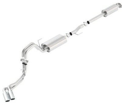 Borla 15-16 Ford F-150 3.5L EcoBoost Ext. Cab Std. Bed Catback Exhaust Touring Truck Side Exit 140617 Borla 15-16 Ford F-150 3.5L EcoBoost Ext. Cab Std. Bed Catback Exhaust Touring Truck Side Exit 140617
