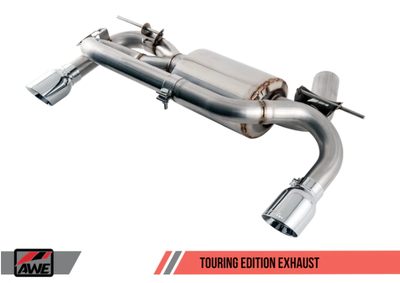 AWE Tuning 14-20 BMW F22 M235i / M240i Touring Edition Axle-Back Exhaust - Diamond Black Tips (102mm) 3010-33034 AWE Tuning 14-20 BMW F22 M235i / M240i Touring Edition Axle-Back Exhaust - Diamond Black Tips (102mm) 3010-33034