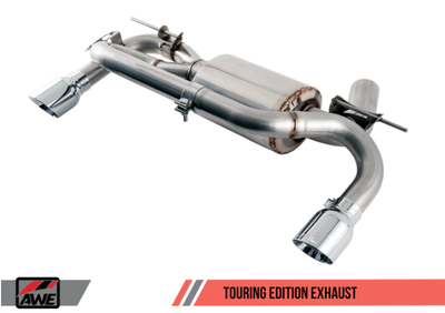 AWE Tuning 14-20 BMW F22 M235i / M240i Touring Edition Axle-Back Exhaust - Diamond Black Tips (90mm) 3010-33038 AWE Tuning 14-20 BMW F22 M235i / M240i Touring Edition Axle-Back Exhaust - Diamond Black Tips (90mm) 3010-33038