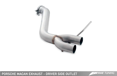 AWE Tuning 14-18 Porsche Macan Track Edition Exhaust System - Diamond Black 102mm Tips 3020-43040 AWE Tuning 14-18 Porsche Macan Track Edition Exhaust System - Diamond Black 102mm Tips 3020-43040