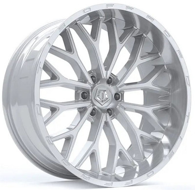 22X12 TIS Off-Road 565BSM Silver w/ Brushed Face (* May Require Trimming) 8x180 -44mm 22X12 TIS Off-Road 565BSM Silver w/ Brushed Face (* May Require Trimming) 8x180 -44mm