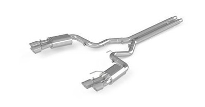 MBRP 18-19 Ford Mustang GT 5.0 3in Dual Split Rear AL Cat Back w/ Quad 4.0in Dual Wall Tips S7205AL MBRP 18-19 Ford Mustang GT 5.0 3in Dual Split Rear AL Cat Back w/ Quad 4.0in Dual Wall Tips S7205AL