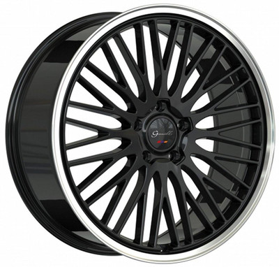 Gianelle Wheels 24X10 Gianelle Aria Gloss Black w/ Polished Lip (Flow Formed) (Deep Concave) 5x112/5X120 22mm Gianelle Wheels 24X10 Gianelle Aria Gloss Black w/ Polished Lip (Flow Formed) (Deep Concave) 5x112/5X120 22mm
