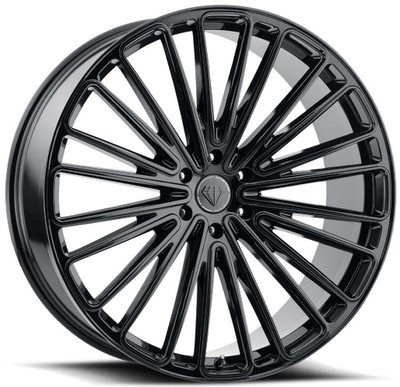 Blaque Diamond Wheels 22x10 Blaque Diamond BD-716 Gloss Black (6 Lug) 6x5.5/139.7 20mm Blaque Diamond Wheels 22x10 Blaque Diamond BD-716 Gloss Black (6 Lug) 6x5.5/139.7 20mm