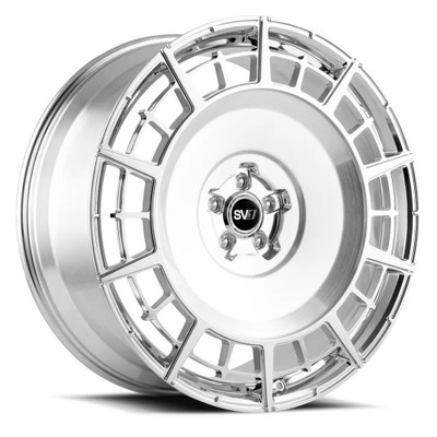 Savini Wheels 24x9 Savini SV.1 X4 Brushed w/ High Polish Accent (Fully Forged) (5-Lug) (CUSTOM) 