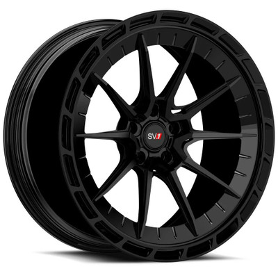 Savini Wheels 20x9 Savini SV.1 R1 Gloss Black (Fully Forged) (CUSTOM) 
