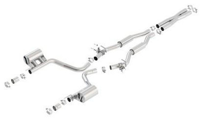 Borla Exhaust Borla 2015 Dodge Challenger SRT/392 Hemi 6.4L V8 S-TYPE Catback Exhaust w/ Valves Factory Bezel 140640 Borla Exhaust Borla 2015 Dodge Challenger SRT/392 Hemi 6.4L V8 S-TYPE Catback Exhaust w/ Valves Factory Bezel 140640