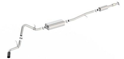 Borla Exhaust Borla S-Type Cat-Back 19-20 Chevrolet Silverado Side Exit Exhaust - Black Chrome Tip 140800BC Borla Exhaust Borla S-Type Cat-Back 19-20 Chevrolet Silverado Side Exit Exhaust - Black Chrome Tip 140800BC