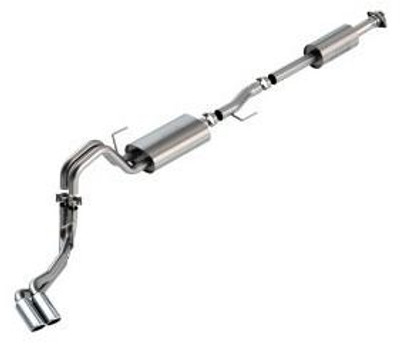 Borla Exhaust Borla F-150 2021 3.3L CC SB EC STB XL/XLT/Lariat/KR/Plnm/LTD 3/2.25 DSE Cat-Back S-Type Chrome Tips 140880 Borla Exhaust Borla F-150 2021 3.3L CC SB EC STB XL/XLT/Lariat/KR/Plnm/LTD 3/2.25 DSE Cat-Back S-Type Chrome Tips 140880